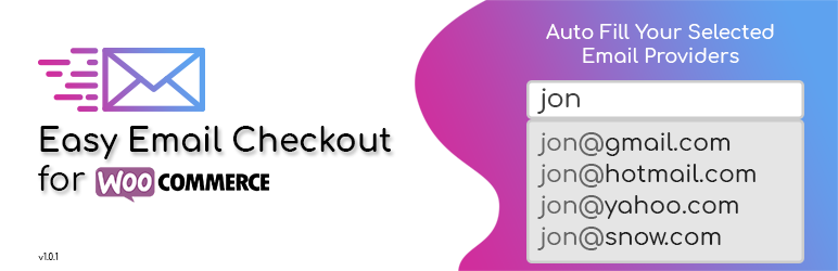 Easy Email Checkout for WooCommerce